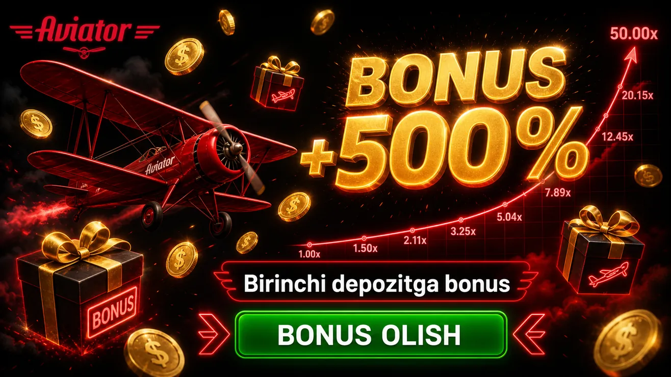 Aviator kazino bonuslari taqqoslash — Mostbet, 1xBet, Pin-Up, 1Win, Linebet